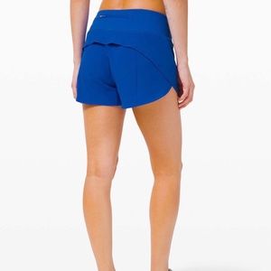 Lululemon Speed up Mid-Rise Lined Short 4"